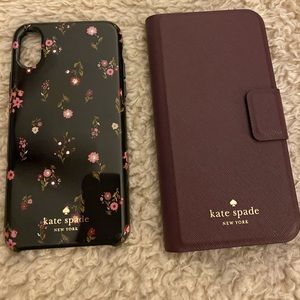 Kate Spade Iphone X case/ wallet case